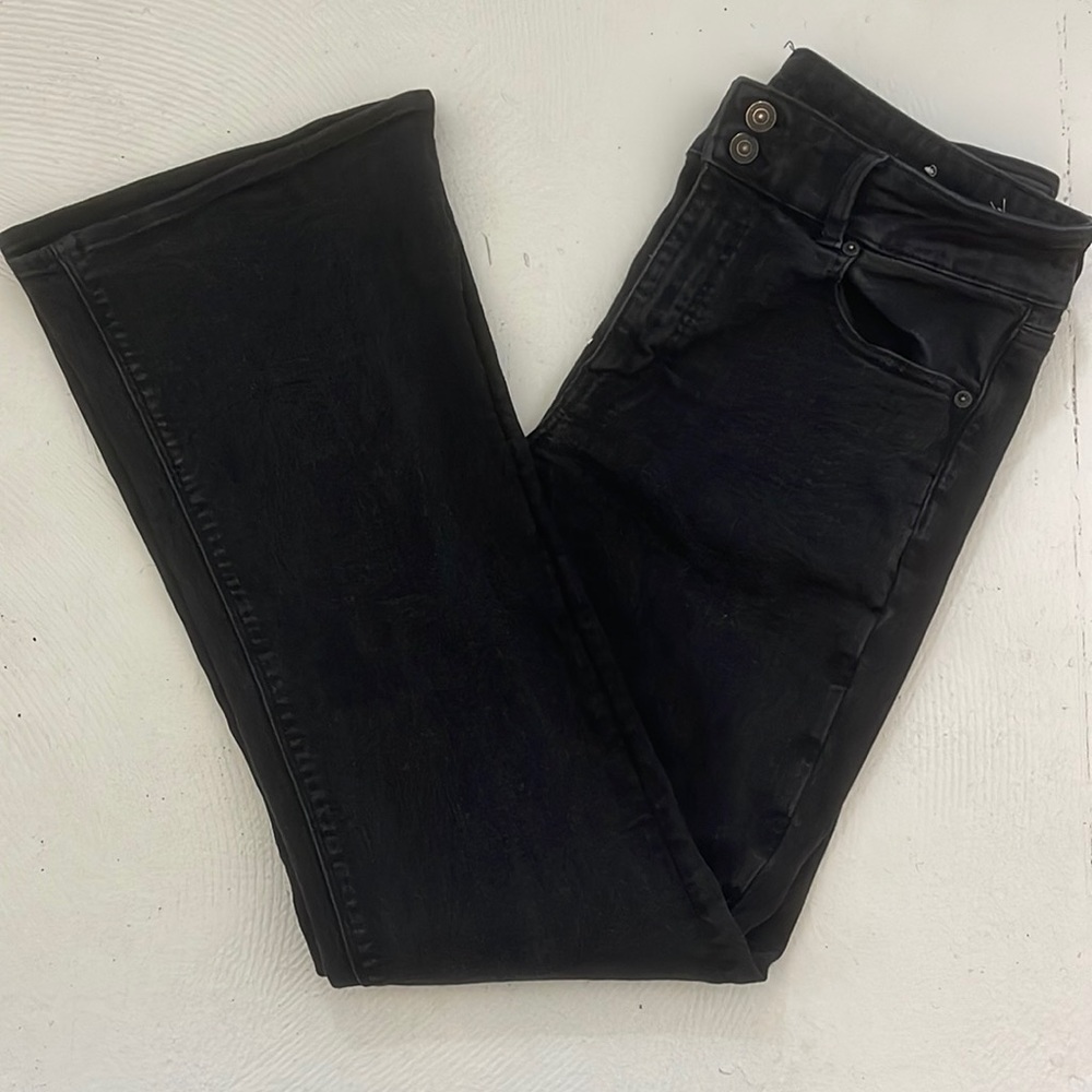 American Eagle Black Next Level Stretch size 16/L bootcut
